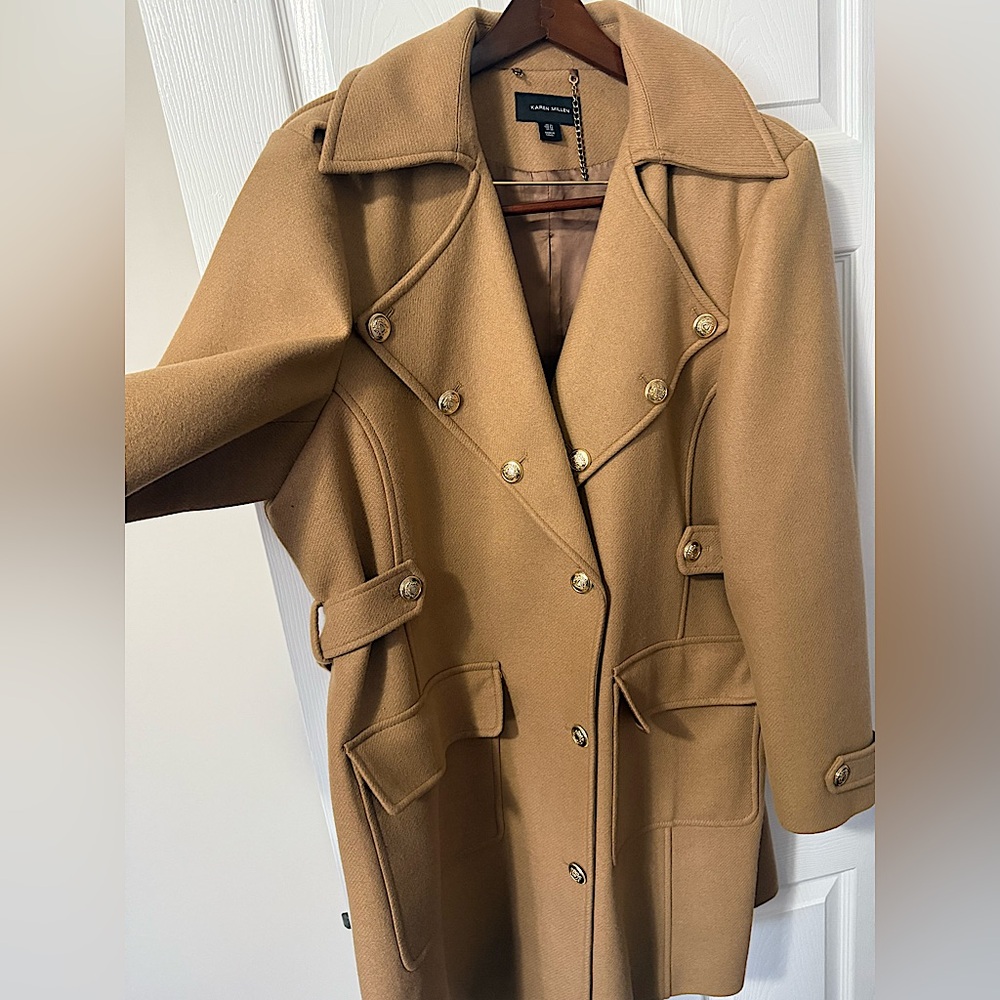 Beautiful camel Karen Millen coat from the UK - barely worn